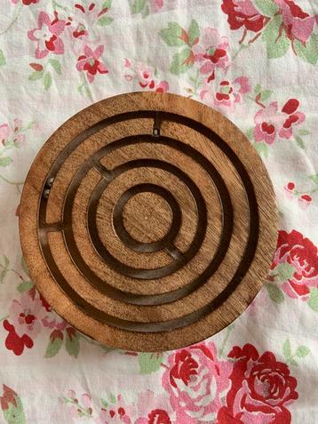 Labirint balans behendigheid spel van hout beschikbaar voor biedingen