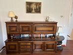 Wandmeubel met bar, Ophalen, Gebruikt, Eikenhout, Met lade(s)