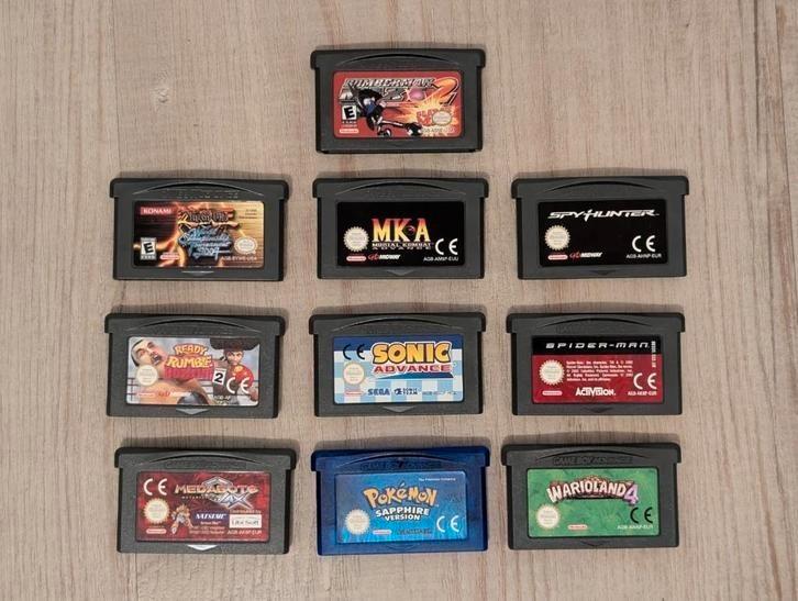 Game Boy Advance spellen te koop! Individueel of set OP=OP!, Spelcomputers en Games, Games | Nintendo Game Boy, Zo goed als nieuw