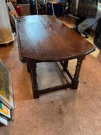 Prachtige eiken hangoor salon tafel, Antiek en Kunst, Antiek | Meubels | Tafels, Ophalen