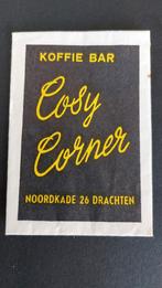 Drachten, Koffie Bar Cosy Corner, Verzenden, Nederland