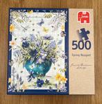 Jumbo puzzel bloemen van Janneke Brinkman, 500 stukjes, Ophalen of Verzenden, 500 t/m 1500 stukjes, Zo goed als nieuw, Legpuzzel