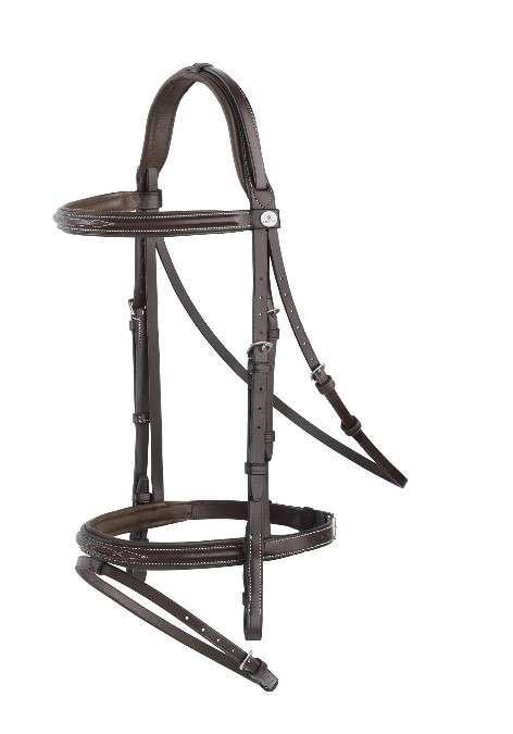 NIEUW Prestige hoofdstel bruin cob, Dieren en Toebehoren, Paarden en Pony's | Hoofdstellen en Tuigage, Nieuw, Springen, Ophalen of Verzenden