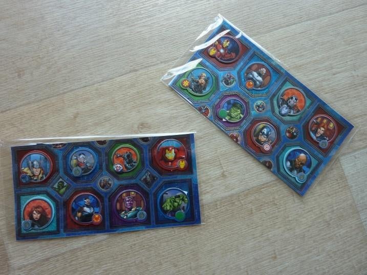 stickers NIEUW Hulk Batman Lana enz. speciaal effect, Ophalen, Nieuw, Meerdere stickers