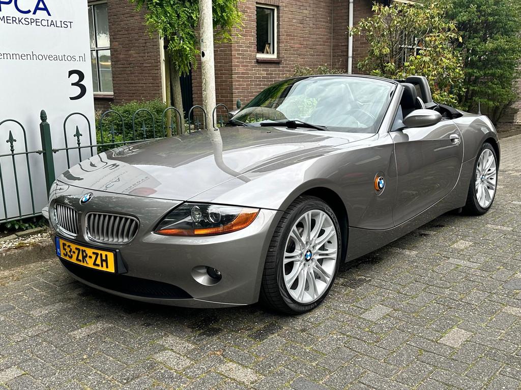 BMW Z4 Roadster 2.5i S 6-Cilinder/Alu wielen/El.Kap, Auto's, BMW, Achterwielaandrijving, Gebruikt, Zwart, Bedrijf