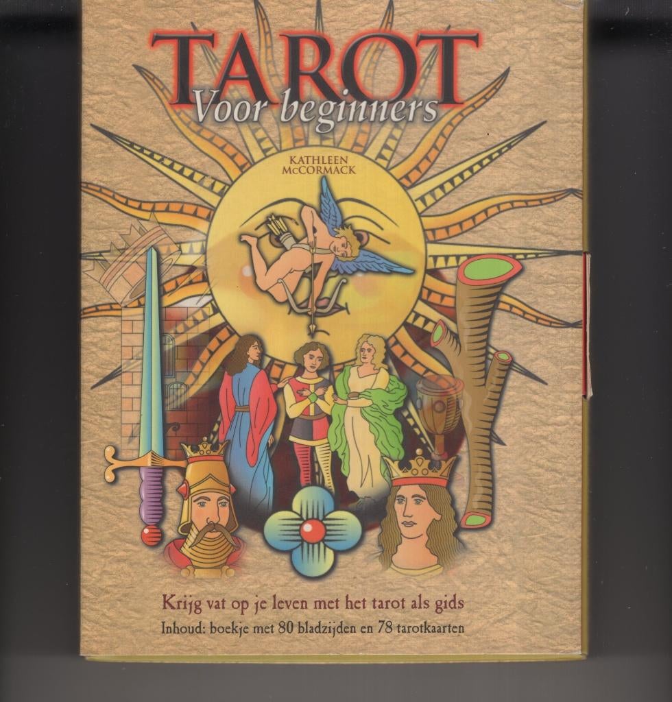 Tarot voor beginners box en extra boek, Boeken, Ophalen of Verzenden, Zo goed als nieuw, Tarot of Kaarten leggen, Overige typen