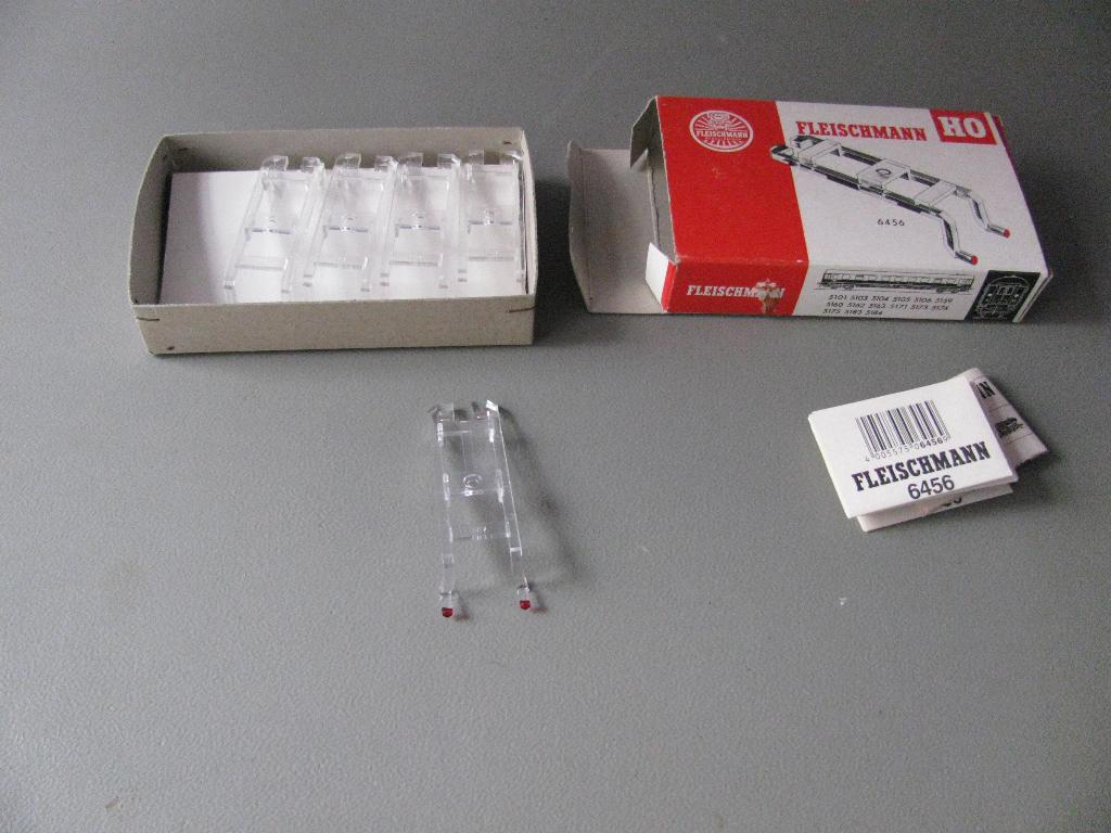 Fleischmann Licht Geleiders 6456, Hobby en Vrije tijd, Modeltreinen | H0, Nieuw, Wagon, Gelijkstroom, Fleischmann, Ophalen