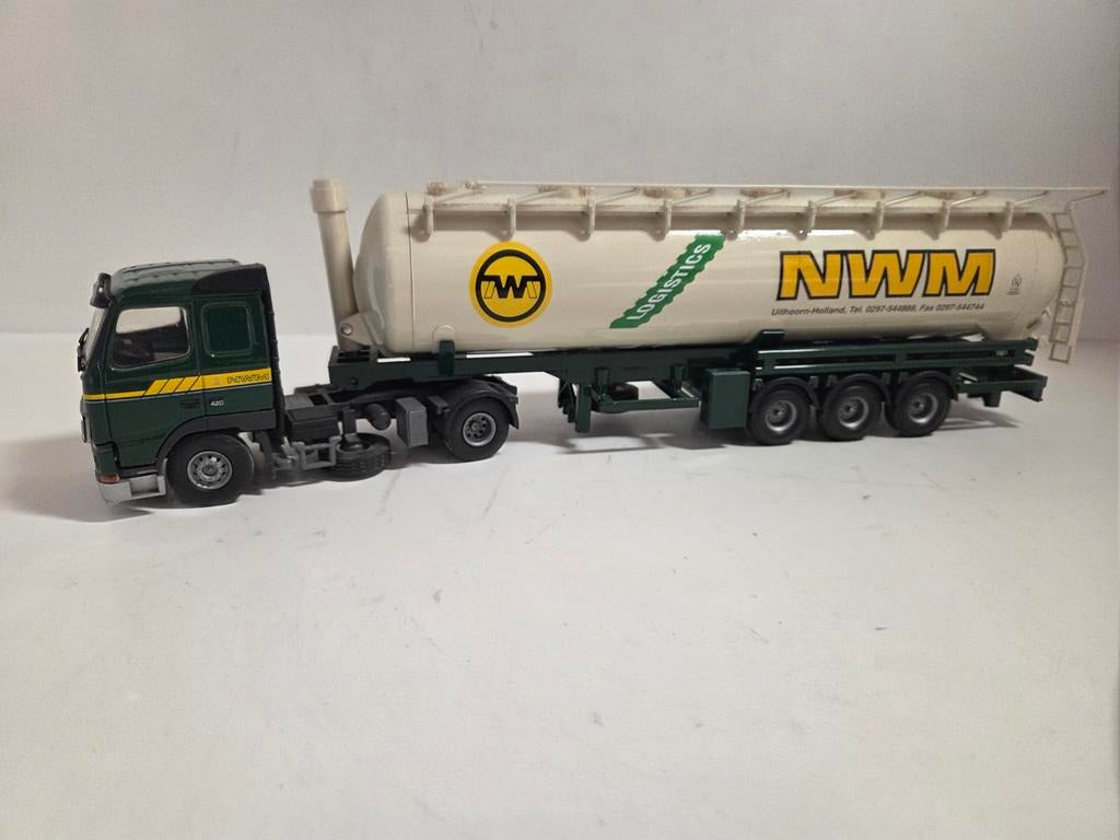 Tekno Volvo FH12 bulksilo NWM Uithoorn 1:50, Hobby en Vrije tijd, ., Zo goed als nieuw, ., Ophalen of Verzenden