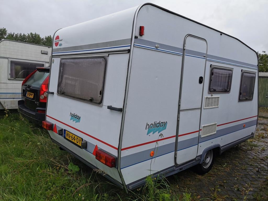 Burstner 390TK, Caravans en Kamperen, Particulier, Rondzit, Luifel