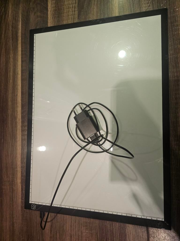 Diamond painting lamp, Minder dan 50 cm, Ophalen of Verzenden, Zo goed als nieuw, Minder dan 50 cm