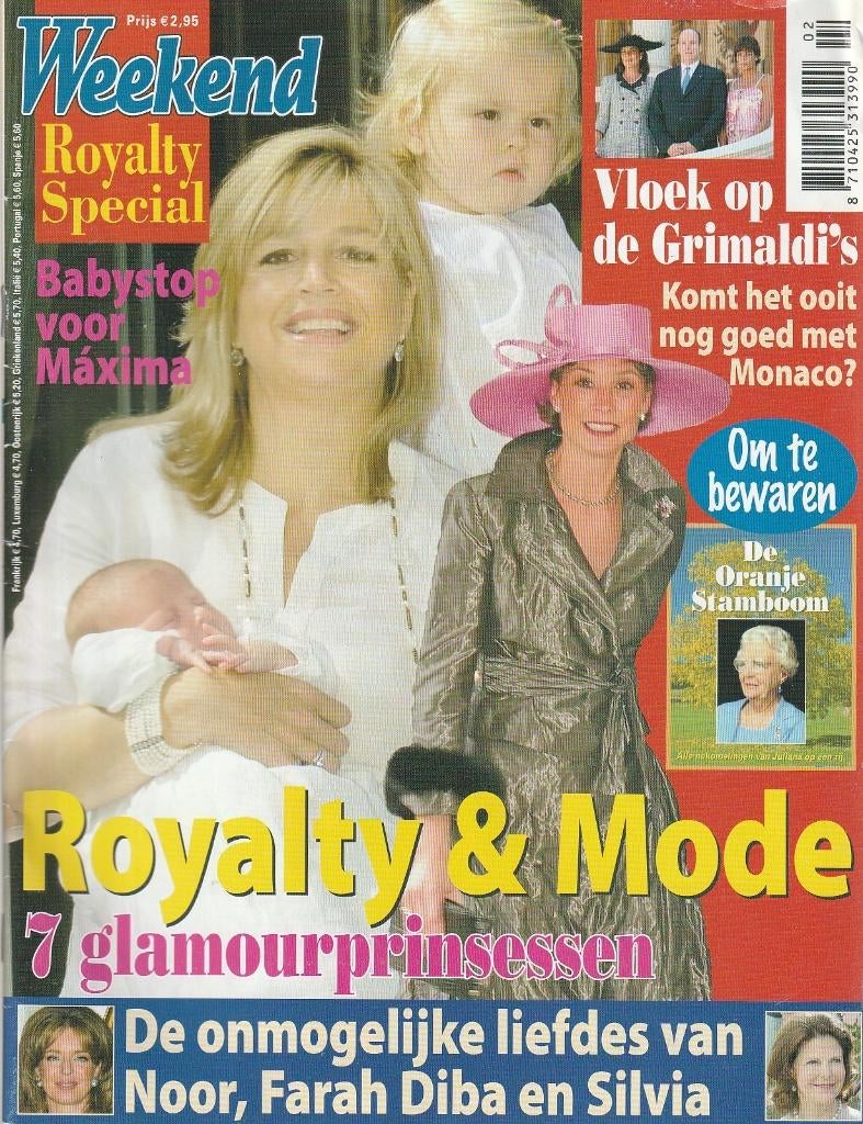 Weekend - Royalty Special 2005, Verzamelen, Koninklijk Huis en Royalty, Ophalen of Verzenden, Zo goed als nieuw, Nederland, Tijdschrift of Boek