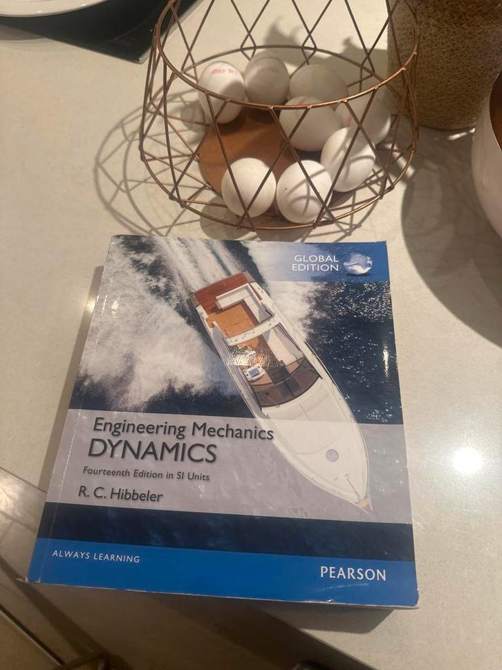 Engineering Mechanics Dynamics - R.C. Hibbeler, Boeken, Studieboeken en Cursussen, Zo goed als nieuw, WO, Beta, Ophalen of Verzenden
