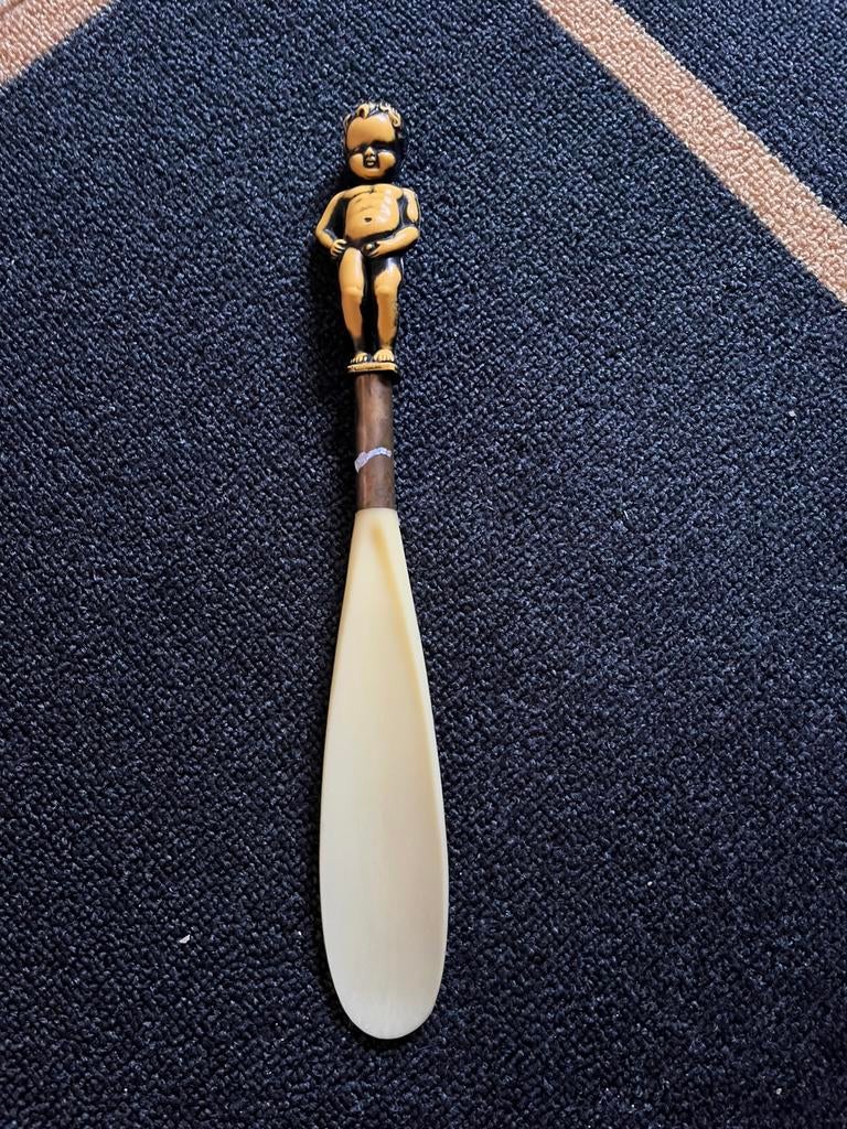 Manneke Pis Schoenlepel, Ophalen of Verzenden, Zo goed als nieuw, Mens