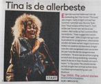 Tina Turner artikel Knipsel uit 2023, Ophalen of Verzenden, 1980 tot heden, Buitenland, Knipsel(s)