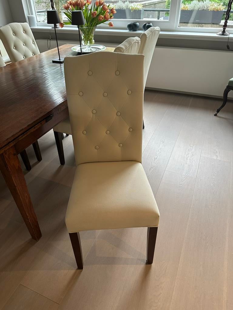 Te koop 8 eetkamerstoelen, Huis en Inrichting, Stoelen, Ophalen of Verzenden, Gebruikt, Overige kleuren, Vijf, Zes of meer stoelen