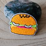 Strijk embleem Iron on Patch applicatie Hamburger, D, Nieuw, Ophalen of Verzenden, D