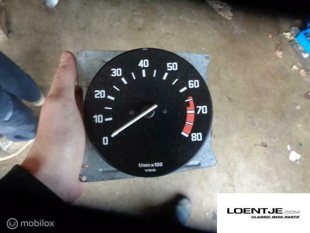 Toerenteller BMW e12 zes cilinder 520 525 535 etc, Gebruikt, Ophalen of Verzenden
