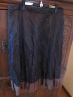 Zeer mooie winter rok Christain - Marry - rimpeleffect, Zwart, Maat 42/44 (L), Zo goed als nieuw, Onder de knie