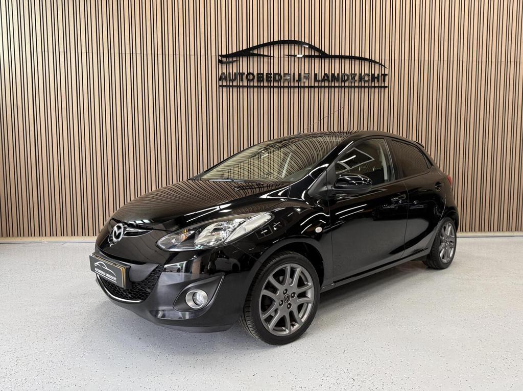 Mazda 2 1.3 BIFUEL GT | Lpg installatie, Auto's, Mazda, Voorwielaandrijving, Euro 5, Stof, Zwart