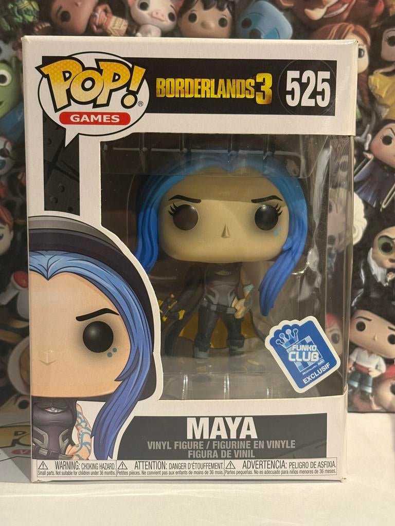 Funko pop Maya 525 van Borderland 3 games limited edition, Verzamelen, Poppetjes en Figuurtjes, Zo goed als nieuw, Ophalen of Verzenden