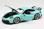 Porsche 911 GT3 2021 Mint groen Lim.Ed. NOREV 1/18 187316, Verzenden, Nieuw, Auto, Norev