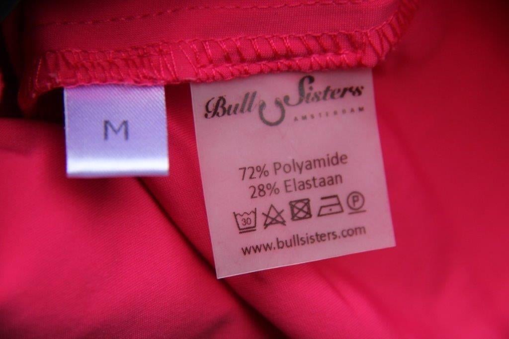 Jurk rood Bull Sisters mt M travel Vaste prijs, Maat 38/40 (M), Zo goed als nieuw, Boven de knie, Rood