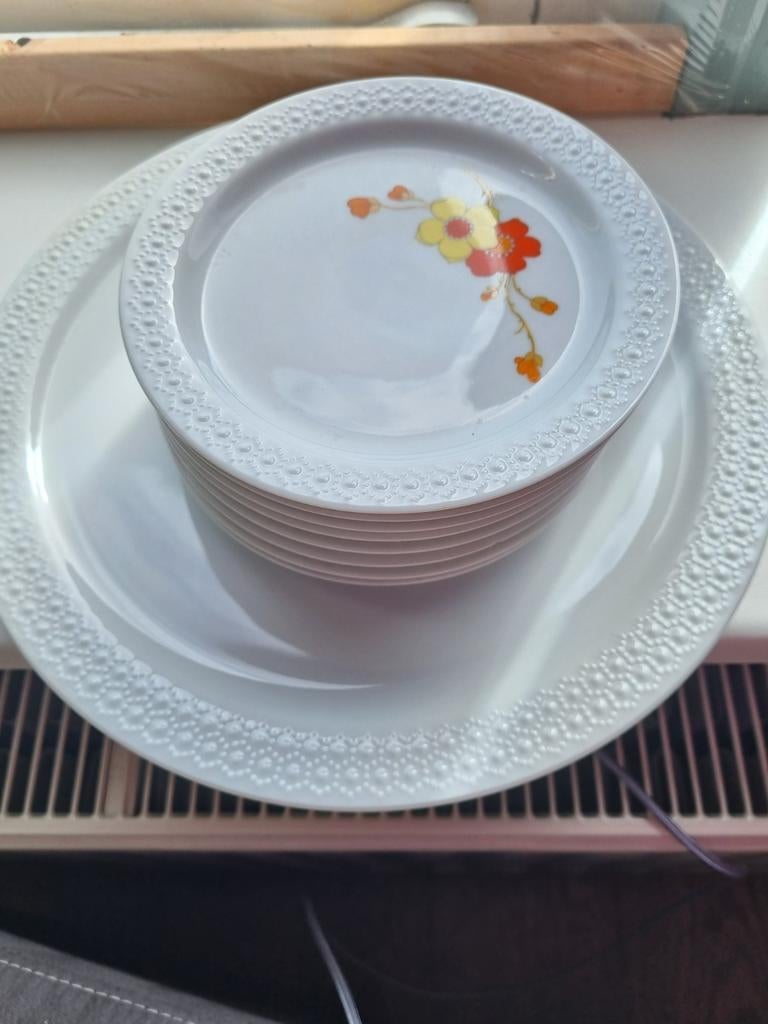 Gebakstel, vintage cherzer bavaria., Ophalen of Verzenden