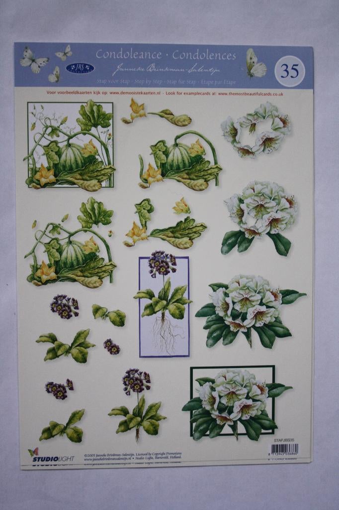 9 stuks Knipvellen Condolance 7180, Ophalen of Verzenden, Nieuw, Overige thema's, Knipvel