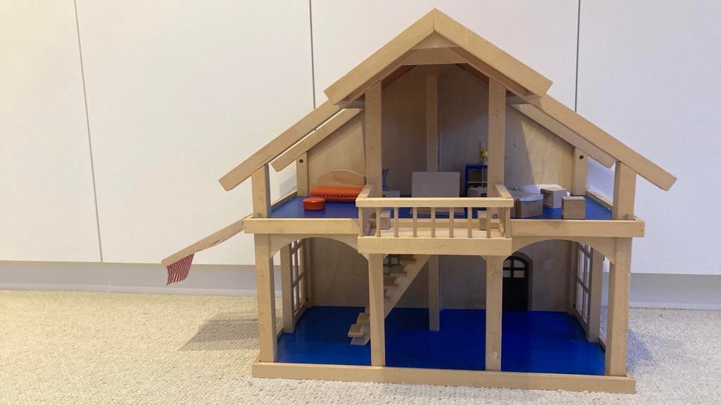 Goki poppenhuis, Ophalen, Gebruikt, Poppenhuis