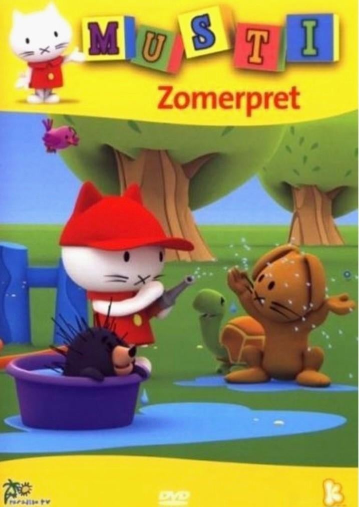Musti Zomerpret dvd KRASVRIJ, Cd's en Dvd's, Dvd's | Kinderen en Jeugd, Alle leeftijden, Ophalen of Verzenden, Zo goed als nieuw