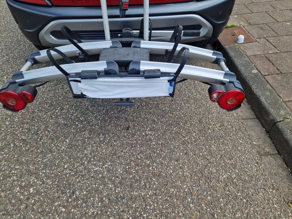 Twinny Load kantelbare fietsdrager voor 2 e-bikes, Auto diversen, Fietsendragers, Ophalen of Verzenden