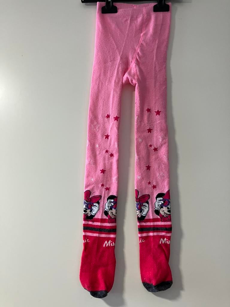 Roze Minnie Mouse Panty / maillot Maat 116/122, Kinderen en Baby's, Kinderkleding | Maat 116, Ophalen of Verzenden, Zo goed als nieuw