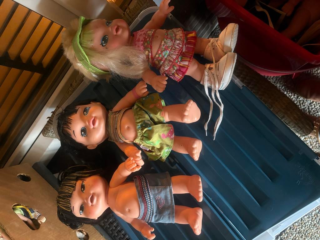 Bratz poppen met kleding en speentjes, Ophalen, Babypop