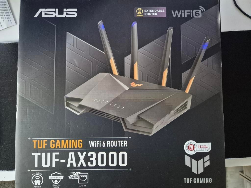 Asus TUF-AX3000 router, Computers en Software, Routers en Modems, Ophalen of Verzenden