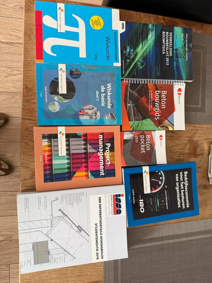 Boeken bouwkunde, Boeken, Studieboeken en Cursussen, Gelezen, HBO, Beta, Ophalen of Verzenden