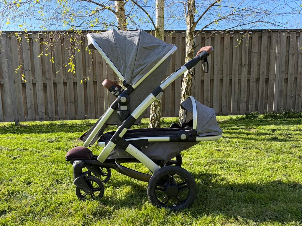 Joolz Geo 2 Duo inclusief accessoires, Duowagen, Ophalen of Verzenden, Zo goed als nieuw, Kinderwagen