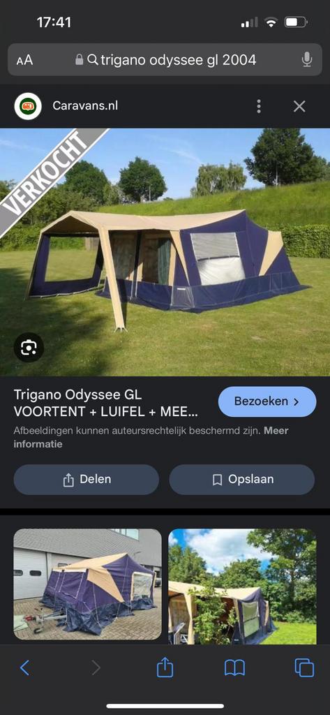 Trigano Osysee, Ophalen, Gebruikt, Tot en met 6