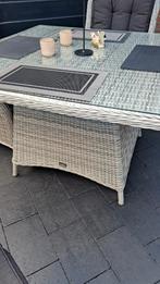 Te koop mooie witte vierkanten tafel, Huis en Inrichting, Tafels | Eettafels, Ophalen, Zo goed als nieuw, Rechthoekig, 50 tot 100 cm