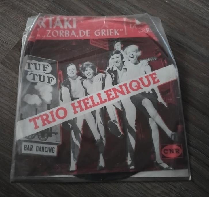Trio Hellenique - Sirtaki "Zorba, de Griek" vinyl single, Cd's en Dvd's, Vinyl Singles, Gebruikt, Nederlandstalig, Ophalen of Verzenden