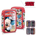 Mickey Mouse Gevulde Etui - 2 laags Schooletui - Disney, Ophalen of Verzenden, Nieuw