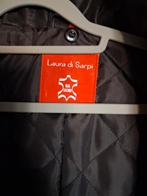 Zware leren dames jas, Ophalen of Verzenden, Zo goed als nieuw, Zwart