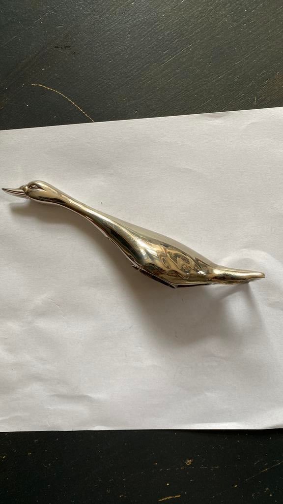 Vintage flessenopener in goede staat in de vorm van een eend, Antiek en Kunst, Ophalen of Verzenden
