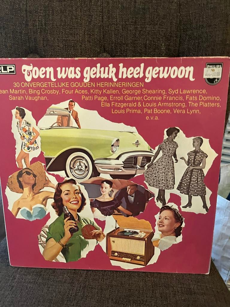 Toen Was Geluk Heel Gewoon - Vinyl LP, Ophalen of Verzenden, Voor 1960, Gebruikt, 12 inch