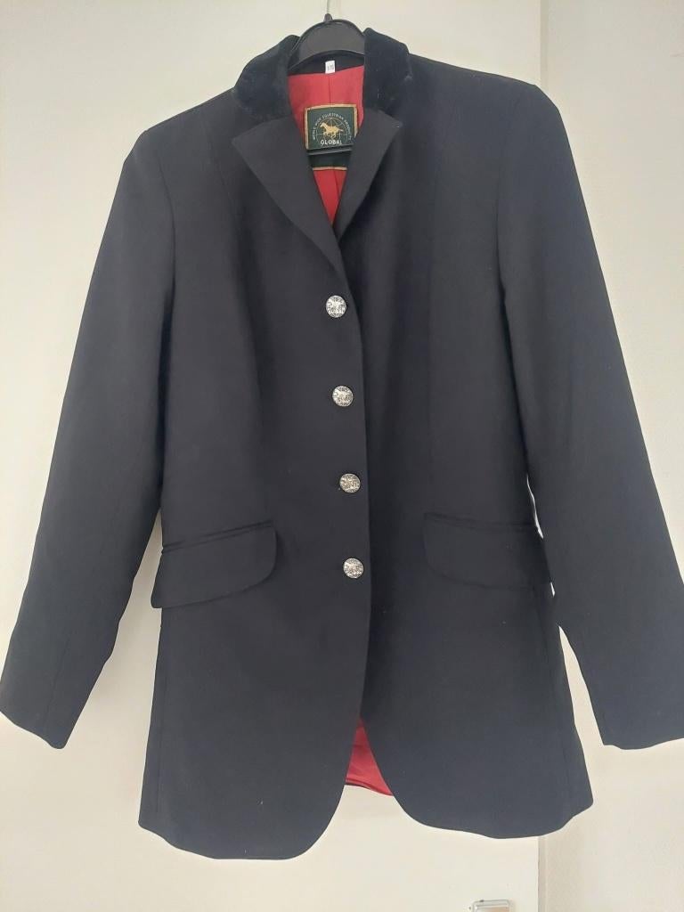 wedstrijdjasje paardrijden maat 176, Dieren en Toebehoren, Paardrijkleding, Gebruikt, Dressuur, Ophalen of Verzenden, Dames