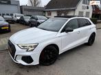 Audi A3 Sportback 35 TFSI S edition S Line Aut Pano 19”, 4 cilinders, 150 pk, Leder en Stof, Bedrijf