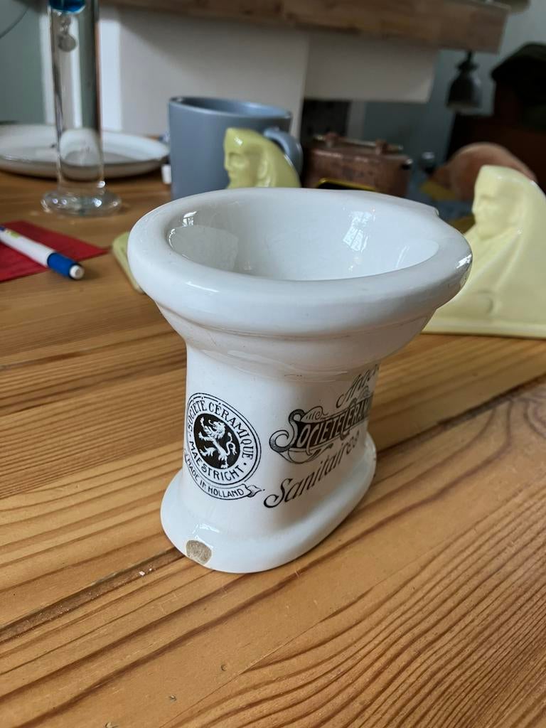 WC pot model Societe Ceramique Maastricht, Antiek en Kunst, Ophalen of Verzenden