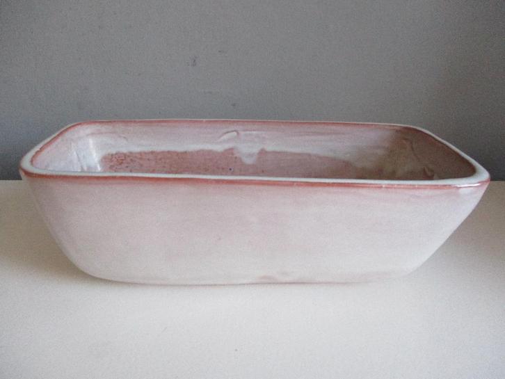 Vintage Mobach bloembak vaas bloempot plantenbak fifties, Antiek en Kunst, Antiek | Keramiek en Aardewerk, Ophalen of Verzenden