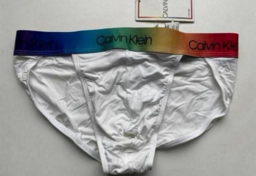 Calvin Klein Polyamide Tanga, Kleding | Heren, Ondergoed, Verzenden, Wit, Slip