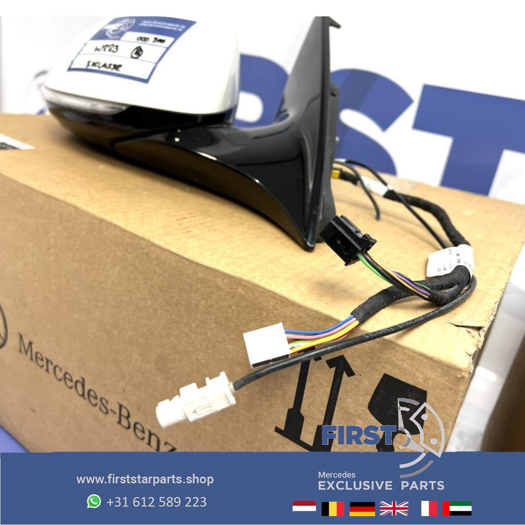W223 S klasse AMG VOL OPTIE SPIEGEL RECHTS 360 CAMERA Merced, Auto-onderdelen, Spiegels, Gebruikt, -, Ophalen of Verzenden, -