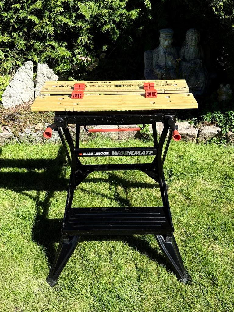 Black & Decker Workmate - Draagbare Werkbank, Ophalen, Gebruikt, 70 tot 120 cm, Bankschroef